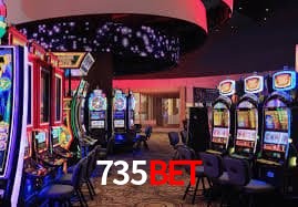 Variedade de jogos na 735bet